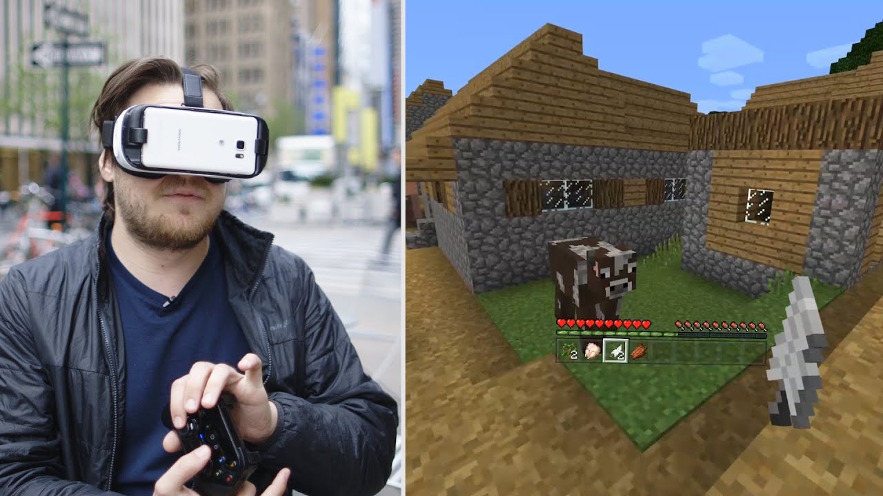 Minecraft Is Great In Gear Vr The Verge