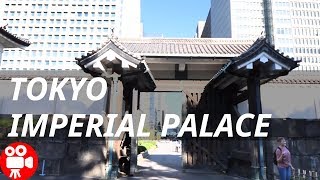 Walking Tokyo Imperial Palace From Otemon Gate 2018  - 4K 60FPS HDR