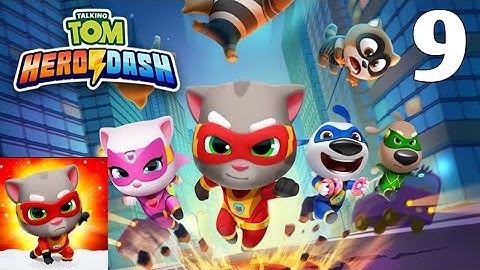 Talking Tom Hero Dash Gameplay Walkthrough Part 9- 2023 (iOS/Android Games)