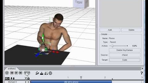 aniMate2 New Features:  8. Parent Constraint