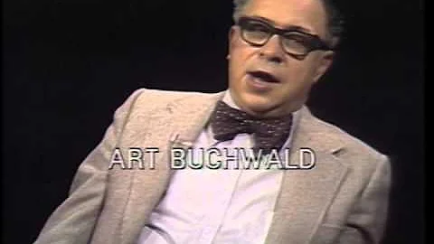 Day at Night:  Art Buchwald, newspaper columnist