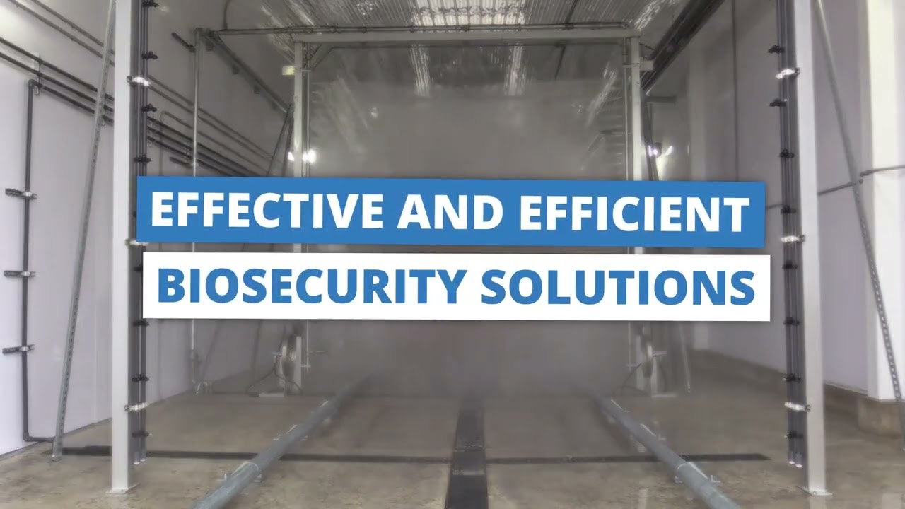 Biosecurity Truck Wash System | Protect Your Facility from Bird Flu | Sanitize & Clean