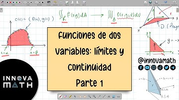 Funciones de dos variables: Límites y continuidad Parte 1