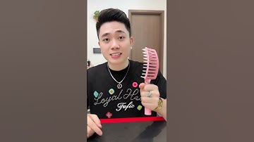 Lược Bán Nguyệt Chải Tóc Gỡ Rố