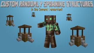 Minecraft - Custom Randomly Spawning Structures [One Command] [Handwritten]