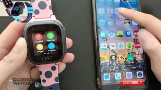 💎Kids Smart Watch Y95 Blue and Pink Waterproof With 4G GPS WIFI Camera and Video Call Tracker #TOP screenshot 4