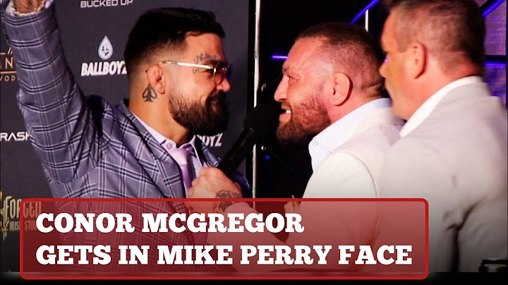Conor McGregor RESPONDS to Mike Perry's callout at BKFC presser