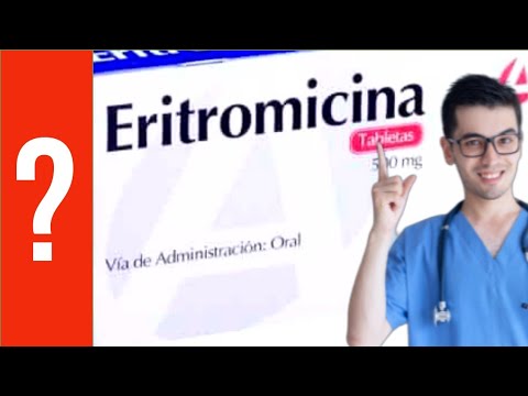 ERITROMICINA: para que sirve la Eritromicina "Antibiótico" | Y MAS!! 💊 infecciones- bacterias