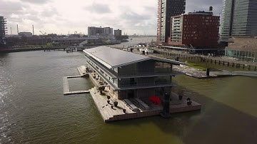 DWA verzorgt voor Floating Office de bouwfysica, akoestiek, brandveiligheid en het installatieadvies