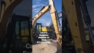 Caterpillar 312 Excavator for Rent #caterpillar #cat312 #caterpillarequipment #catexcavator
