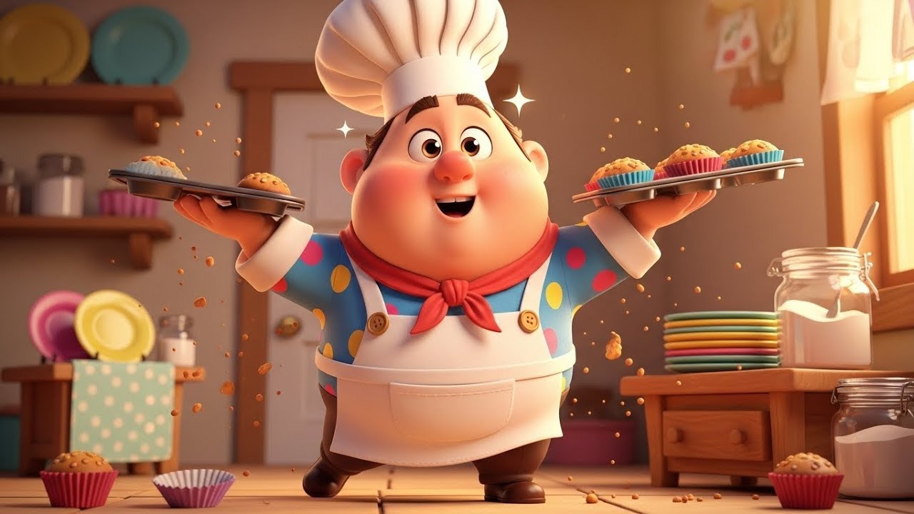 Muffin Man Runs Out of Muffins! 😱🧁 | Kids Song & Story