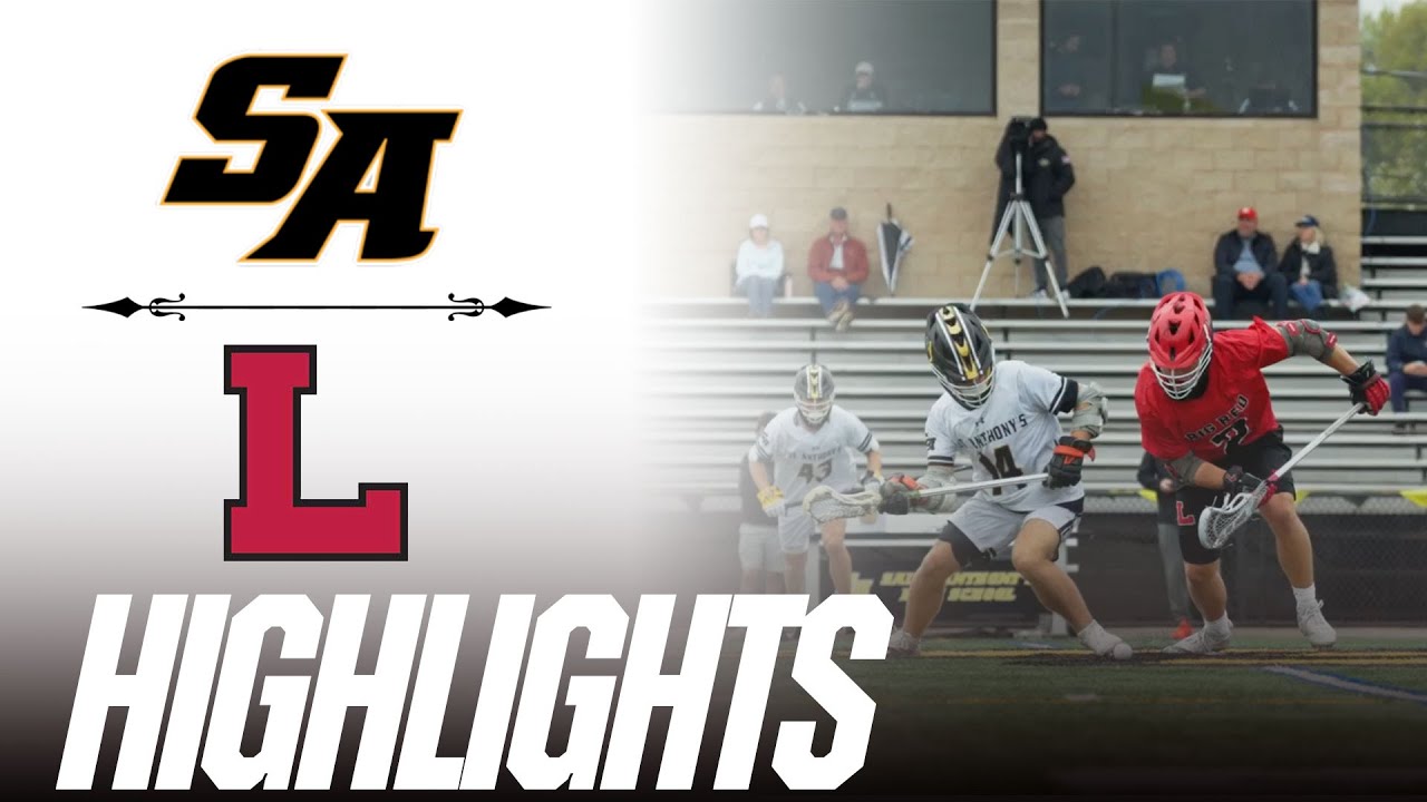 Saint Anthony's vs Lawrenceville | Boy's High School Lacrosse Highlights | 2025 Spring Season