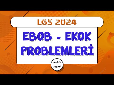 Ebob Ekok Problemleri | LGS 2024 | 8.Sınıf Matematik