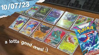 [10 July 2023] Pokémon TCG Pack Openings!