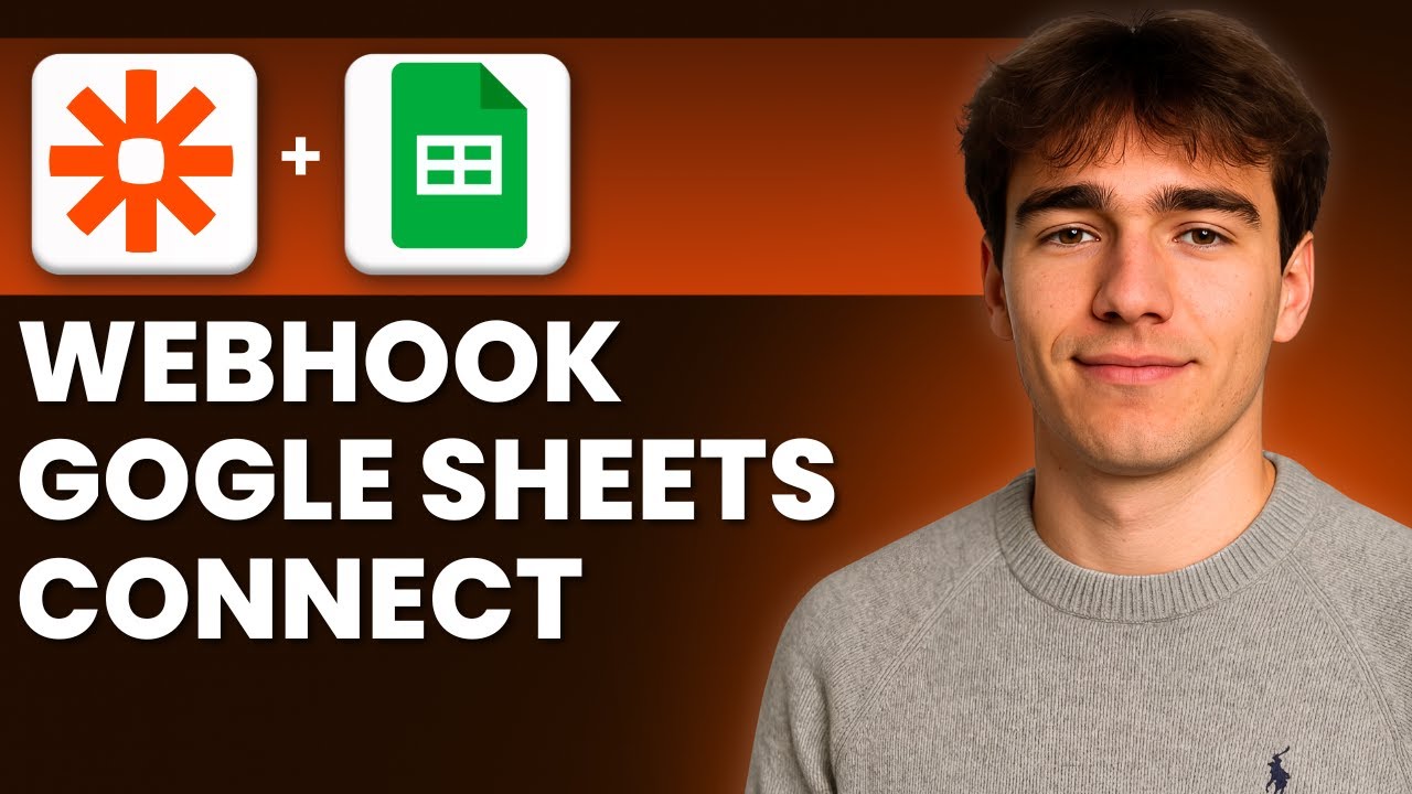 Zapier webhook tutorial connecting HighLevel to Google Sheets