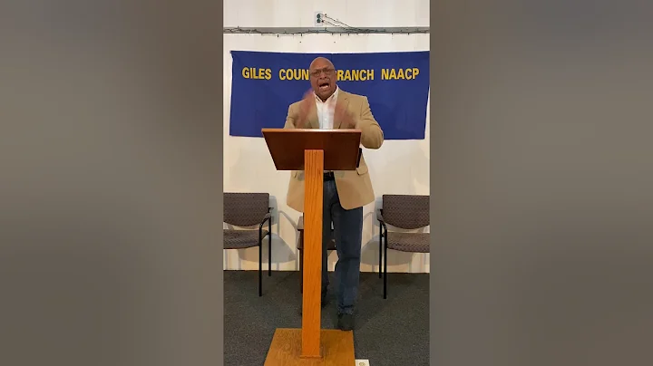 Pastor Anthony Bledsoe delivers an MLK Day Message