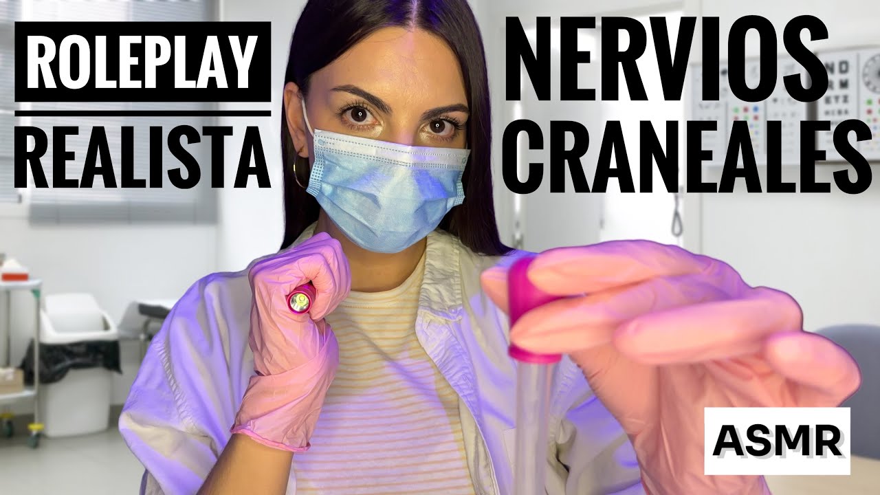 ASMR | TEST de los NERVIOS CRANEALES al COMPLETO | ASMR en Español.