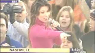 Shania Twain Live Party For Two with Studio song