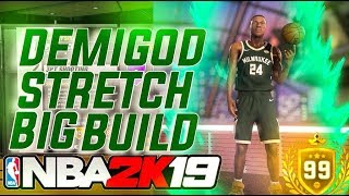 THE BEST STRETCH BIG BUILD ON NBA 2K19! THE BEST BUILD ON NBA 2K19! 7 FT DEMIGOD!