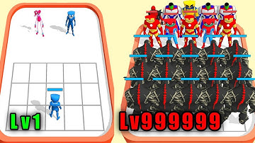 Super hero Monster: Merge Master Max Level Unlocked All Monsters And All Heros