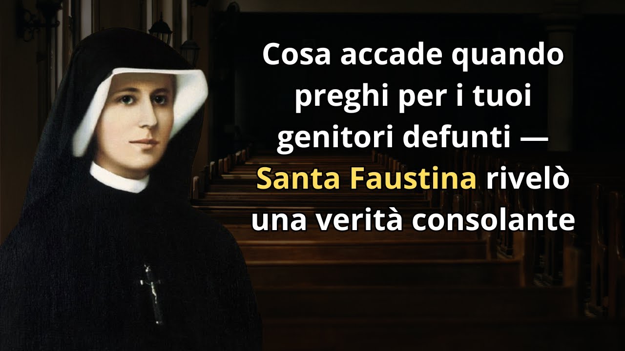 Cosa accade quando preghi per i tuoi genitori defunti — Santa Faustina rivelò una verità consolante