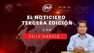 El Noticiero Tercera Emisión con Félix García a través de LA MEJOR FM 101.7 04-06-2024