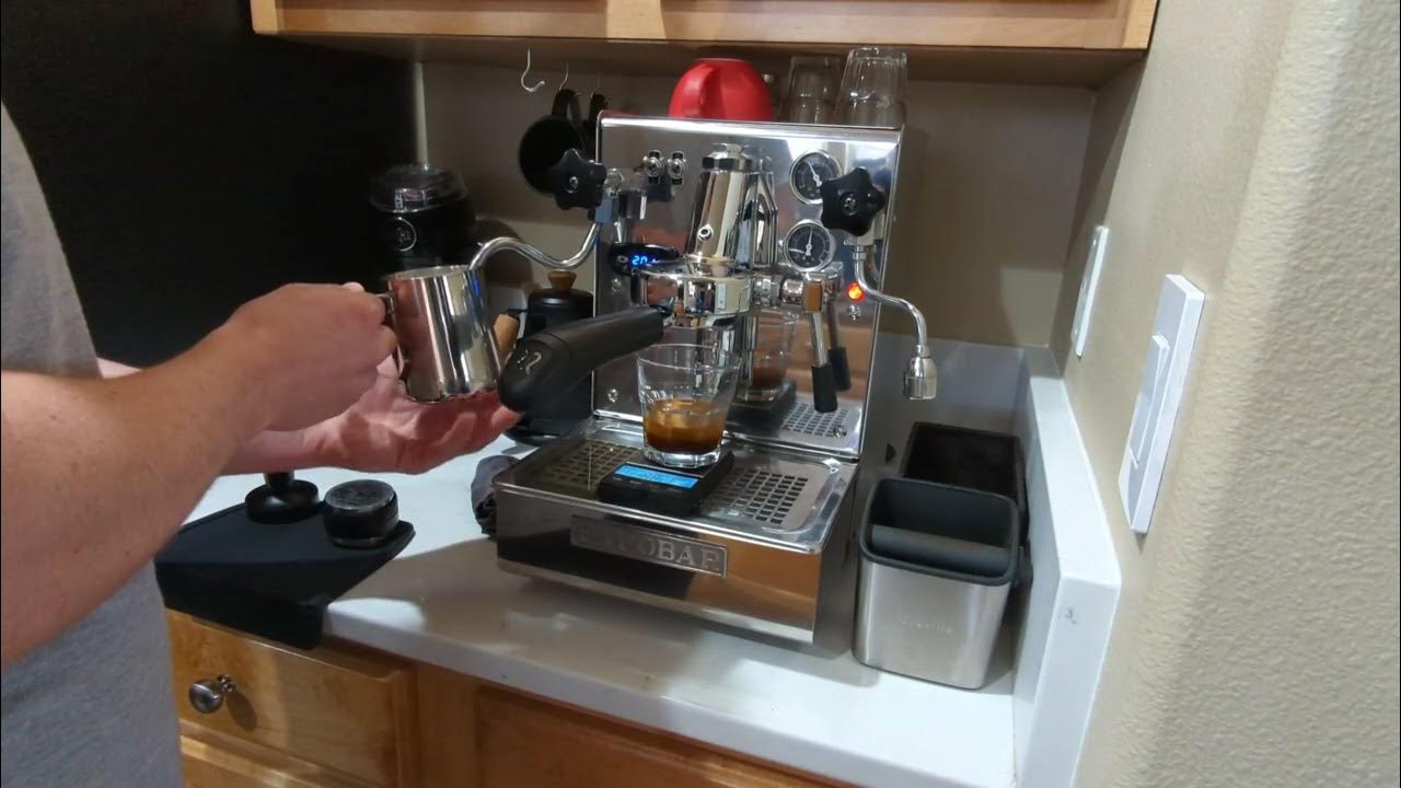 Expobar Brewtus IV Dual Boiler PID Espresso Machine YouTube