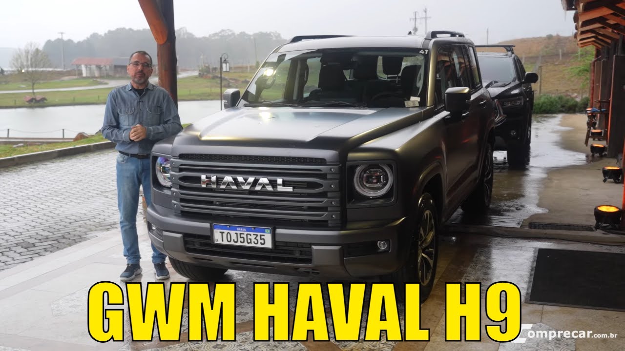 GWM Haval H9 - SUV diesel com 7 lugares e 10 anos de garantia