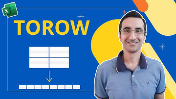 Table to Row in a Click? Try TOROW Function in Excel 365!