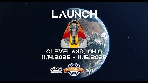 LAUNCH at EATON V5 Robotics Competition Signature Event - Day 2 - Part 2