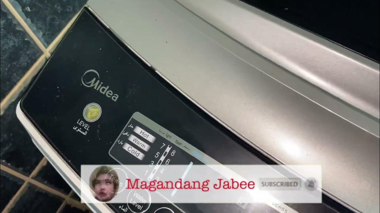 HOW TO USE MIDEA AUTOMATIC WASHING MACHINE? YouTube