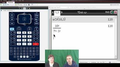GTR TI Nspire CX 14 Binomialkoeffizient