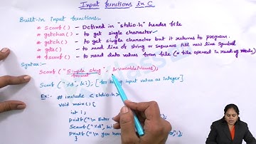 MT 15 Input Functions in C-language | c-language by klasspm.