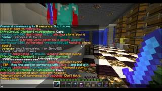 MineCraft Factions: Base Showcase #1 - NEWDawnPVP with RoBroJay