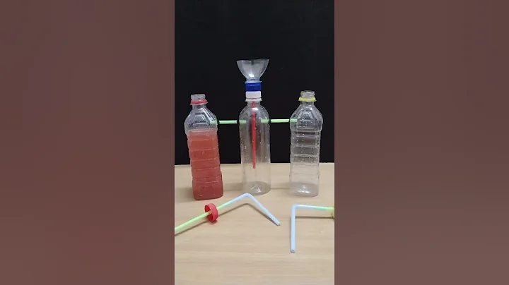 Non-stop Water fountain Without electricity #experiment #plasticbottle #diy