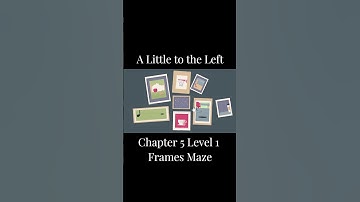 A Little to the Left | Chapter 5 Level 1 Solution #alittletotheleft #cozygames
