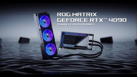 ROG Matrix GeForce RTX 4090 Graphics Card - Pinnacle Performance
