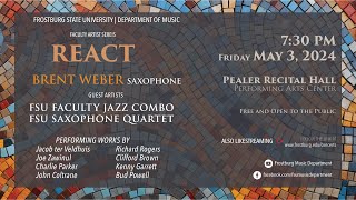 Faculty Artist Series: Brent Weber, Saxophone