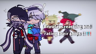 — Brawlers reacts to their ships !! 💘 // Brawl Stars // Gacha Club // Pt2 ?