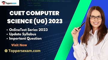 CUET COMPUTER SCIENCE UG Update Syllabus 2023, Preparation Tips, Printed Material, Study Material