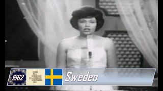 eurovision 1962 Sweden 🇸🇪 Inger Bergren - Sol och var