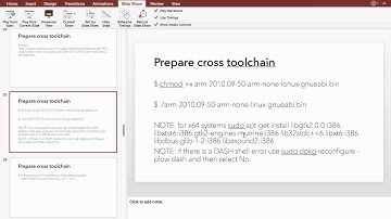 Linux ARM Cross Compilation [BG Audio]