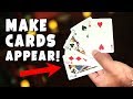 Make Playing Cards APPEAR from ANYWHERE! Card Manipulation Tutorial : Part II