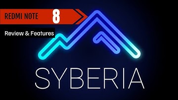 Syberia OS v6.6 OFFICIAL A13 By Erwin Gantenk for REDMI NOTE 8 (Review & Features)