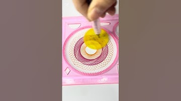 Calm Your Mind with Fast Spirograph Art & Gentle ASMR #spirograph #art #asmrsounds #relaxing #shorts