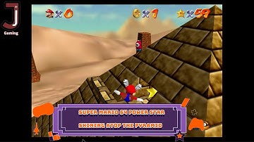 Super Mario 64 Shining atop the pyramid Course 8 Shifting sand land