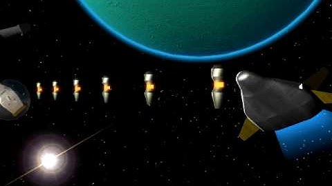 Spaceship.avi - My Old 3D Studio MAX Animations