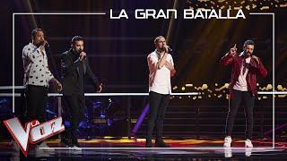 Juan, Fael, Adrián y Fran cantan 'No es lo mismo' | La Gran Batalla | La Voz Antena 3 2022