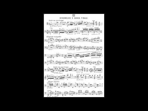 Gaspar Cassadó - Suite for Violoncello Solo (with score)