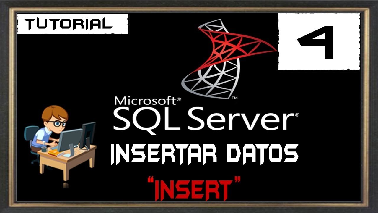 Curso básico Microsoft SQL server #4 - Insertar registros - YouTube